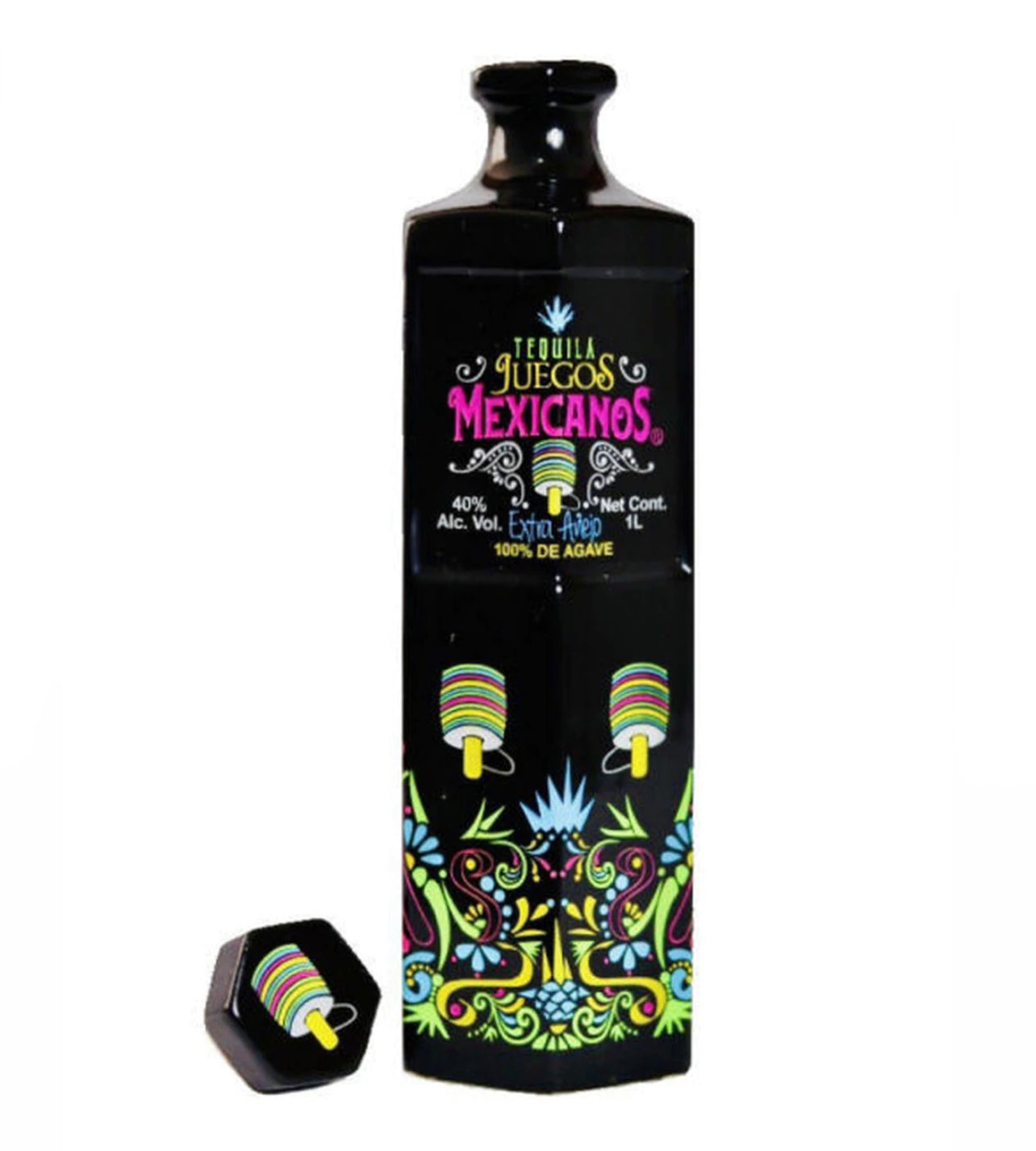 Juegos Mexicanos Extra Anejo Tequila 750ml