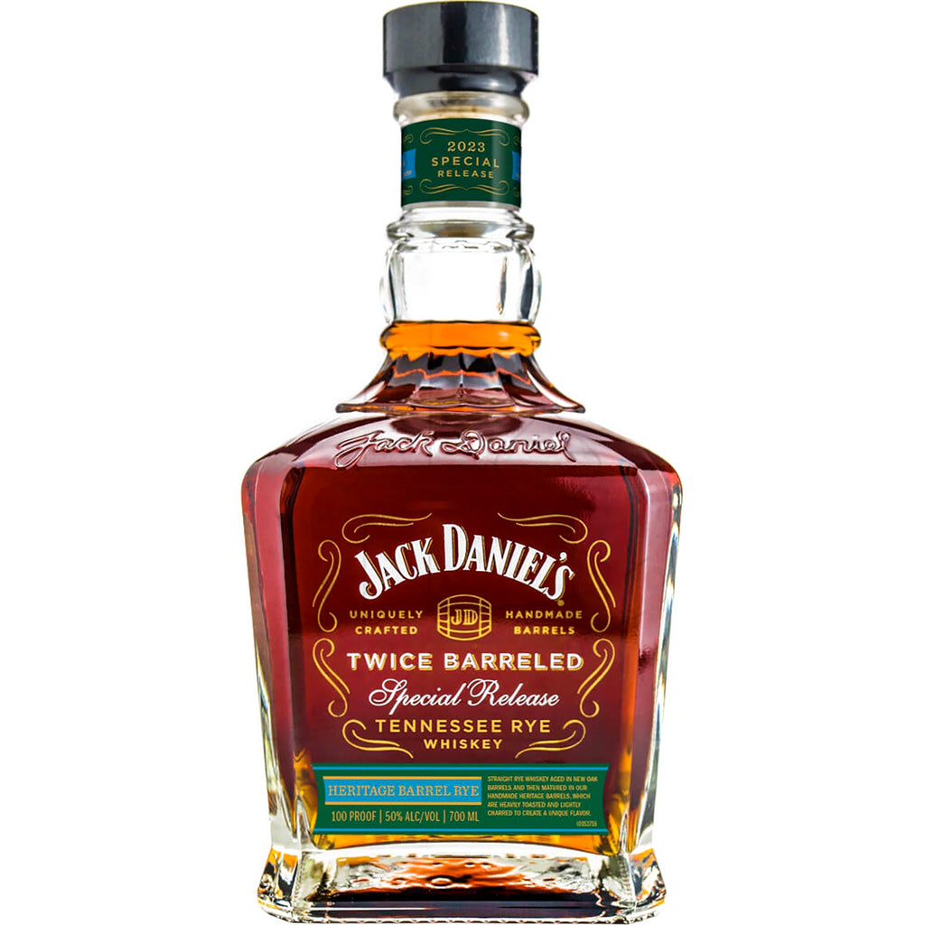 2023 Jack Daniel's Twice Barreled Special Release Heritage Barrel Tennessee Rye Whiskey 700ml