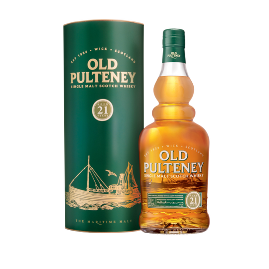 Old Pulteney 21 Year Old Single Malt Scotch Whisky 750ml