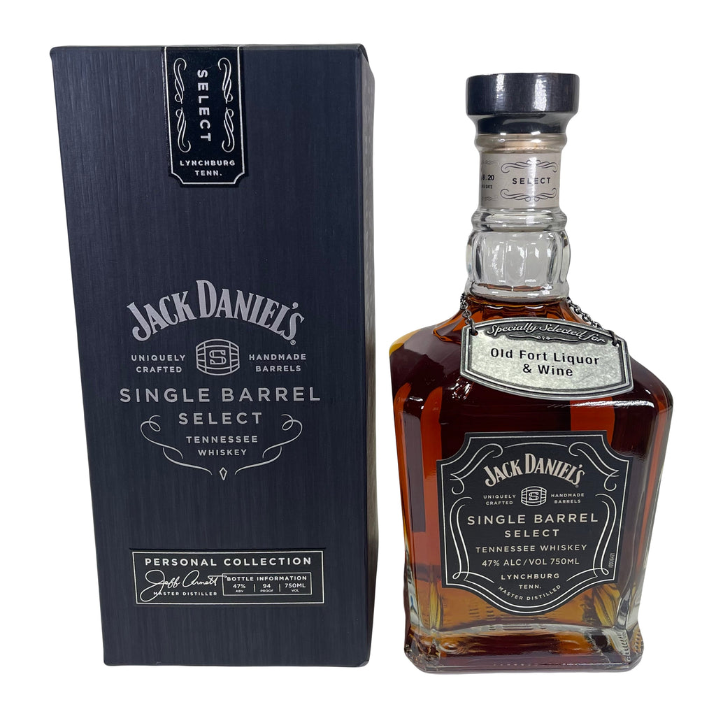 Jack Daniel's Single Barrel Select Candy Crush 2.0 Edition Old Fort Liquor and Wine Store Pick Tennessee Whiskey 750ml