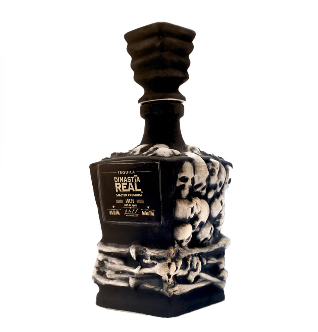 Dinastia Real Ceramic Calavera Holloween Edition Anejo Tequila 750ml