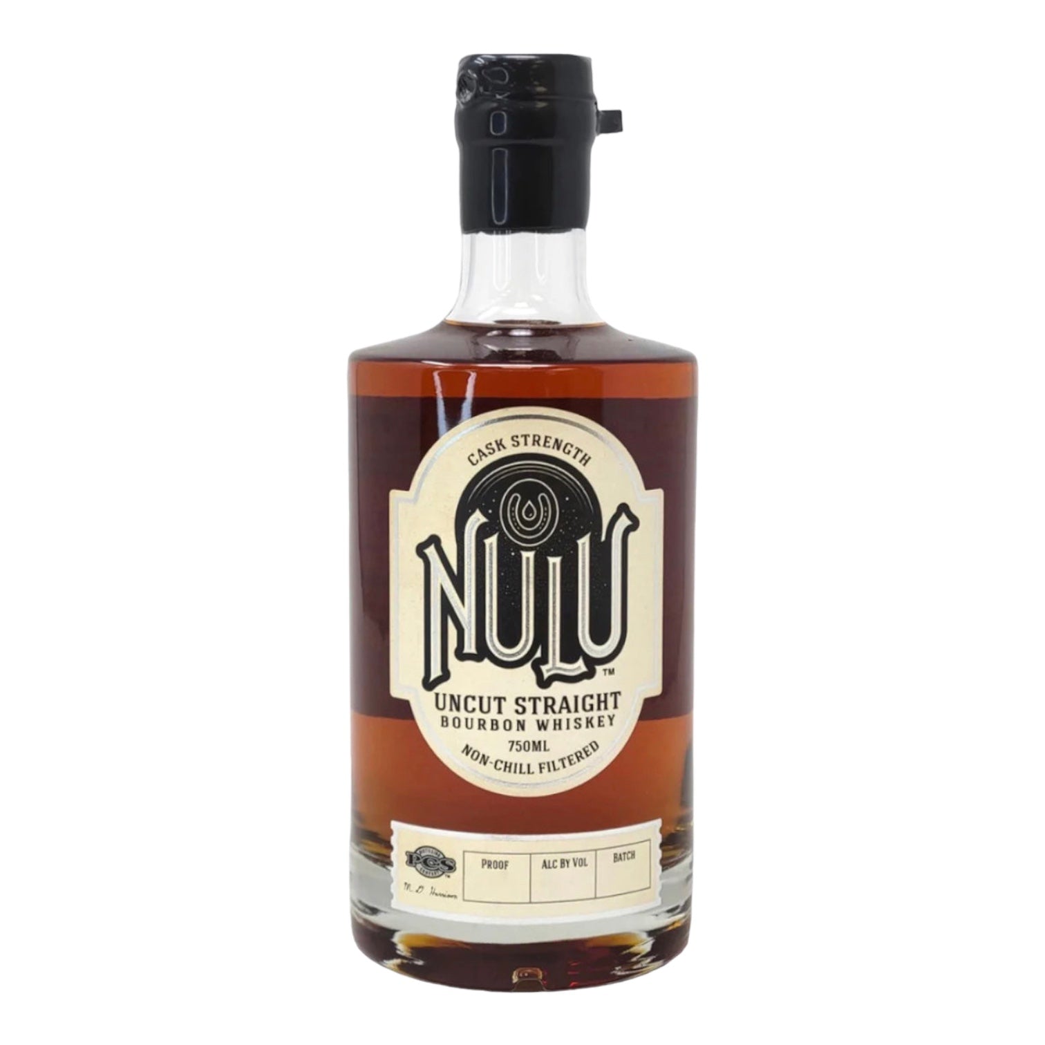 Nulu Uncut Cask Strength Straight Bourbon Whiskey 750ml