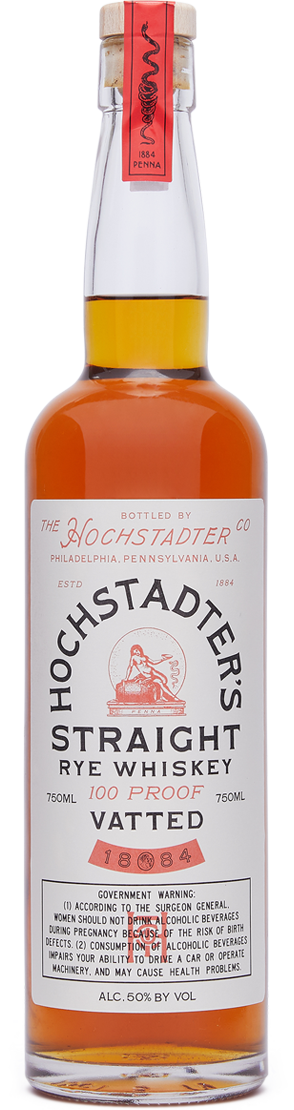 Hochstadter's Vatted Straight Rye Whiskey 750ml