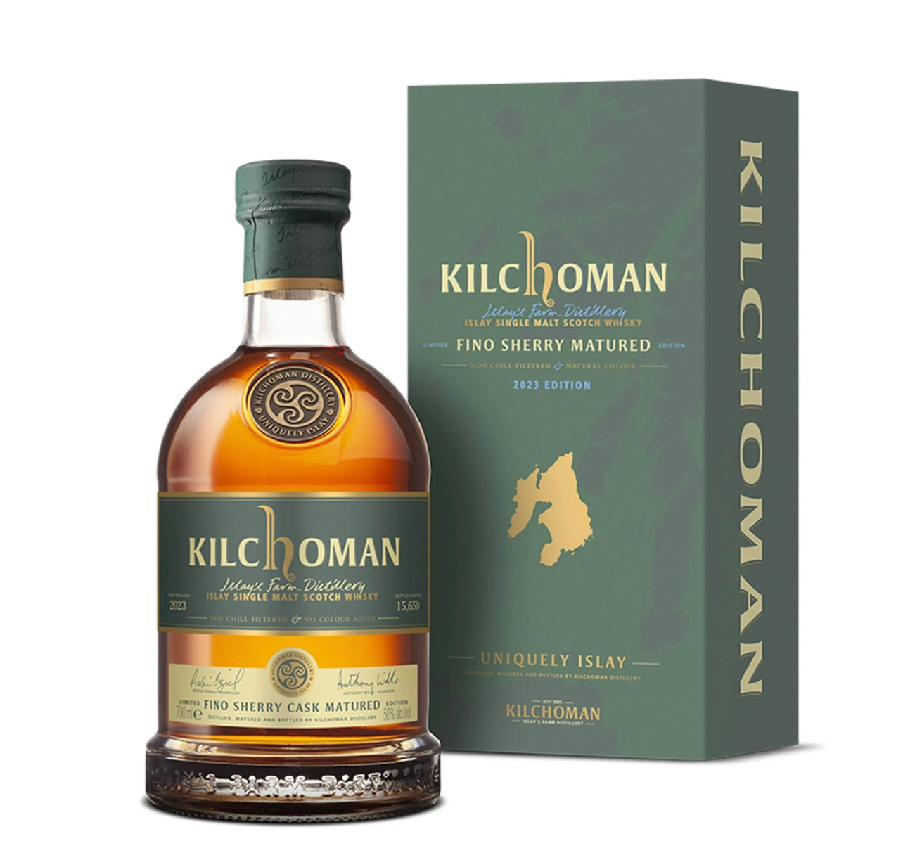2023 Kilchoman Fino Sherry Matured Single Malt Scotch Whisky 750ml