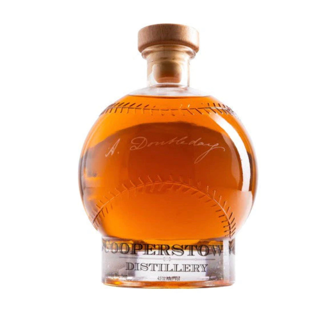 Cooperstown Doubleday Baseball Bourbon 750ml