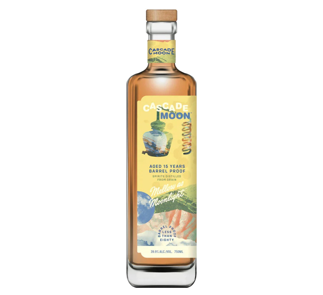 Cascade Moon Mellow as Moonlight Edition 3 Barrel Proof 15 Year Old Whisky 750ml