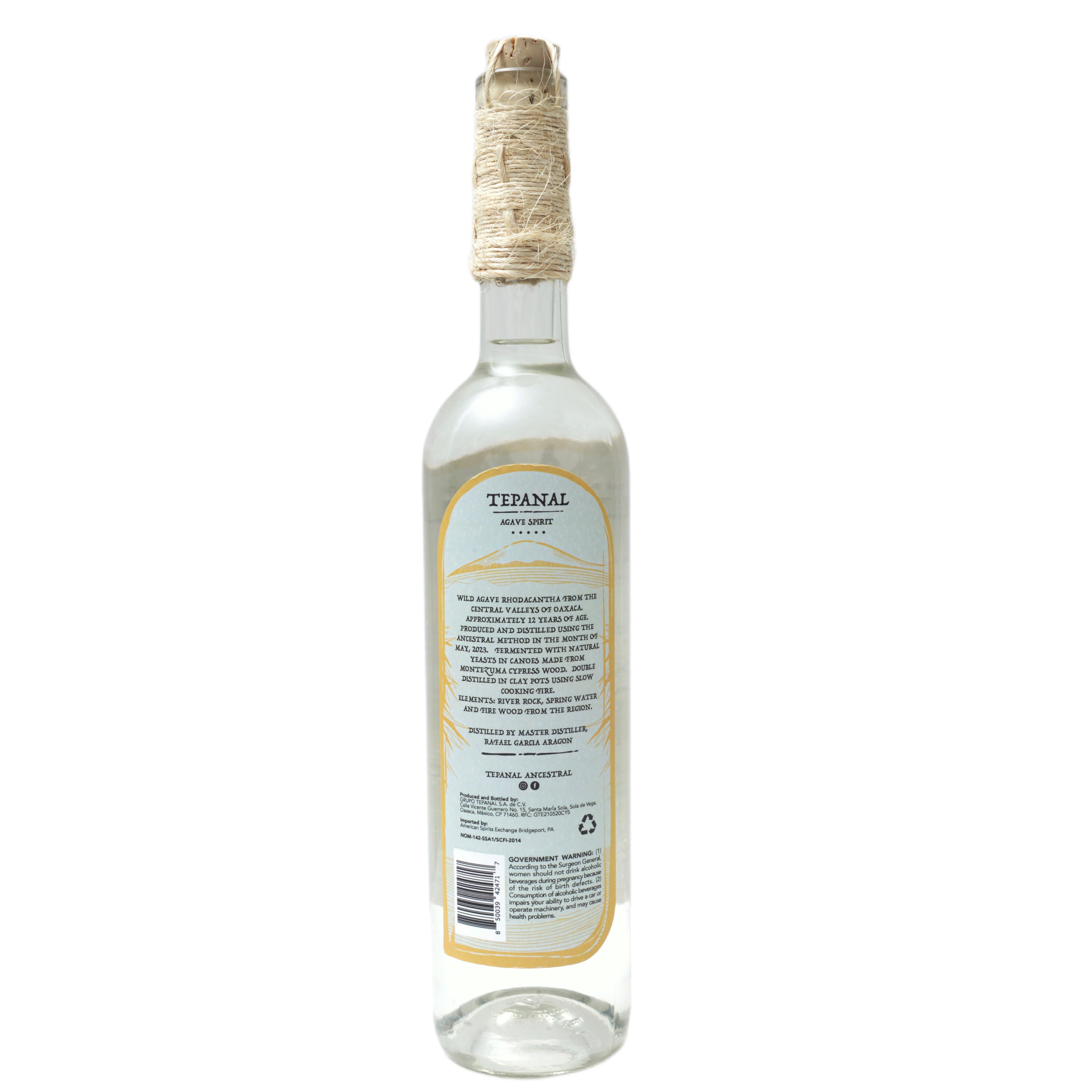 Tepanal Ancestral Mexicano Mezcal 750ml