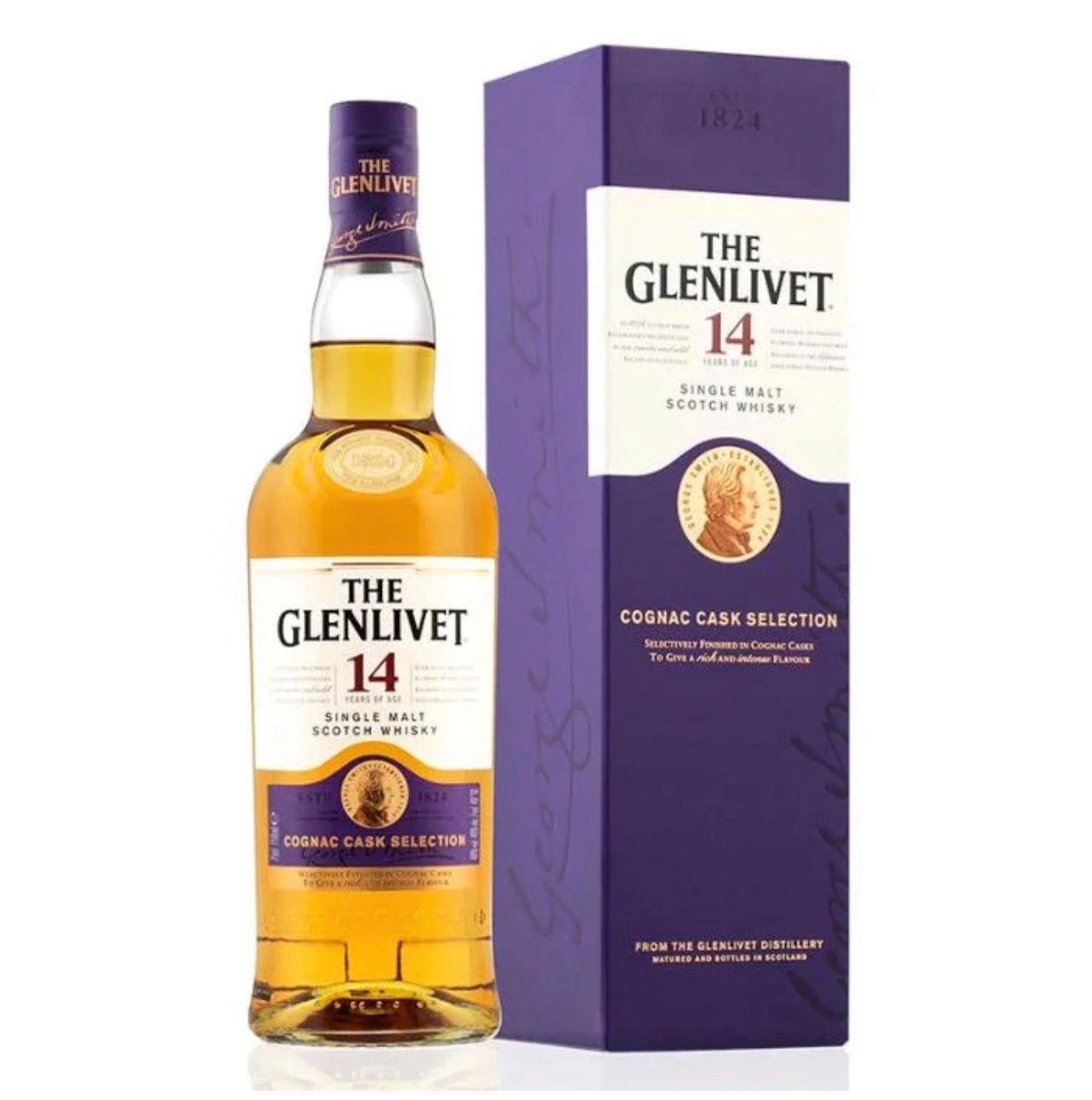 Glenlivet 14 Year Old Single Malt Whisky 750ml