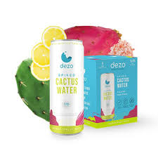 Dezo Spiked Cactus Water 4-Pack