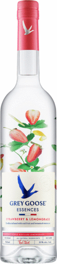 Grey Goose Essences Strawberry & Lemongrass Vodka 750ml