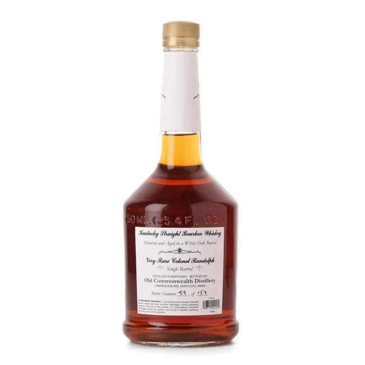 Colonel Randolph 16 Year Old Gordon Hue Private Barrel 100 proof Kentucky Straight Bourbon Whiskey 750ml