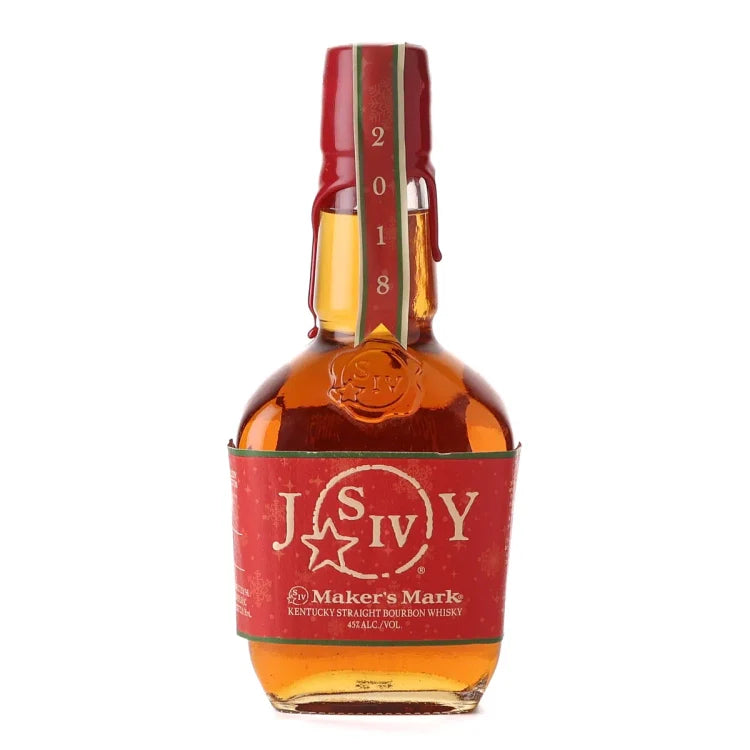 2018 Maker's Mark Special Holiday Edition Straight Bourbon Whisky 375ml