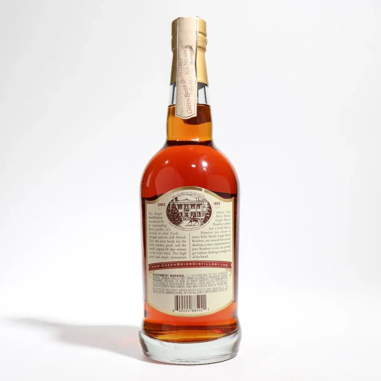 Belle Meade Single Barrel Cask Strength 11 Year Old Straight Bourbon Whiskey 750ml