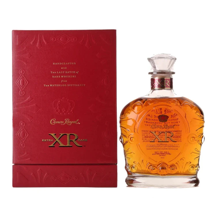 Crown Royal Red Waterloo Edition XR Extra Rare Canadian Whisky 750ml