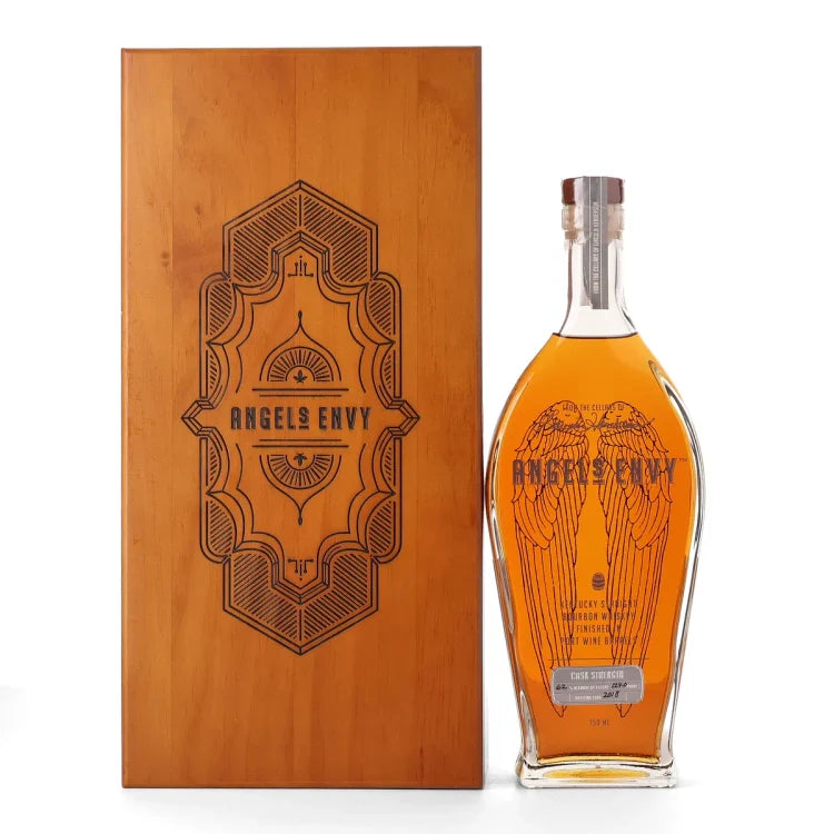 2018 Angel's Envy Cask Strength Port Wine Barrel Finish Kentucky Straight Bourbon Whiskey 750ml