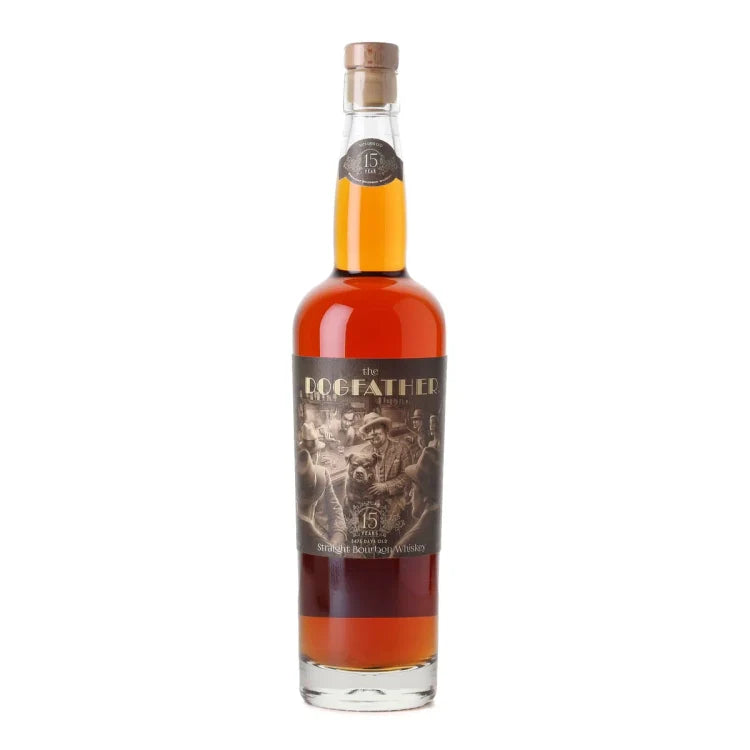 Lone Whisker The Dogfather 15 Year Old Batch 5 Straight Bourbon Whiskey 750ml