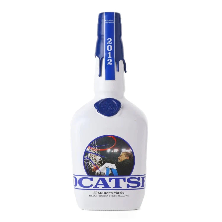 2019 Maker's Mark John Calipari 2012 UK Championship Kentucky Straight Bourbon Whisky 1Lt