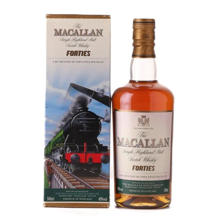 Macallan Travel Decades Series Forties Single Malt Scotch Whisky 500ml
