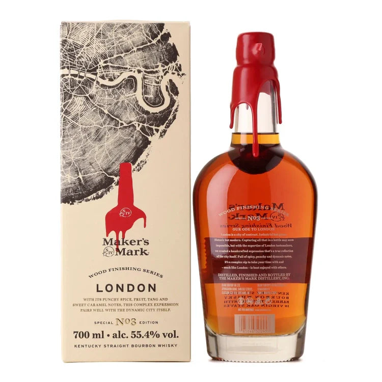 Maker's Mark Wood Finishing Series London No. 3 Limited Edition Kentucky Straight Bourbon Whisky 700ml
