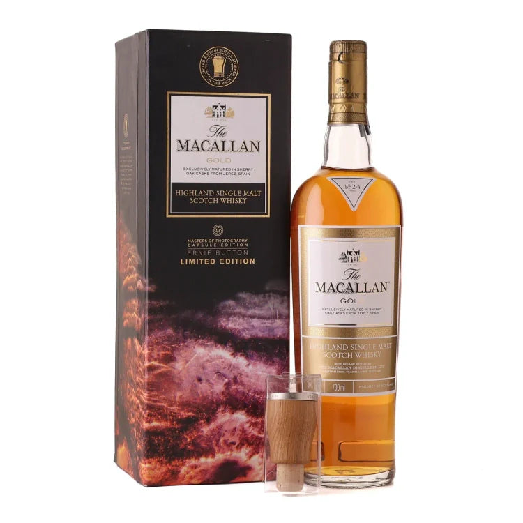 The Macallan Gold Masters of Photography Ernie Button Single Malt Scotch Whisky 700ml