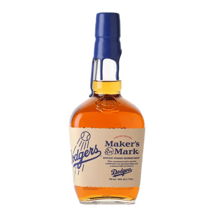 2025 Maker's Mark Los Angeles Dodgers Limited Edition Kentucky Straight Bourbon Whisky 750ml