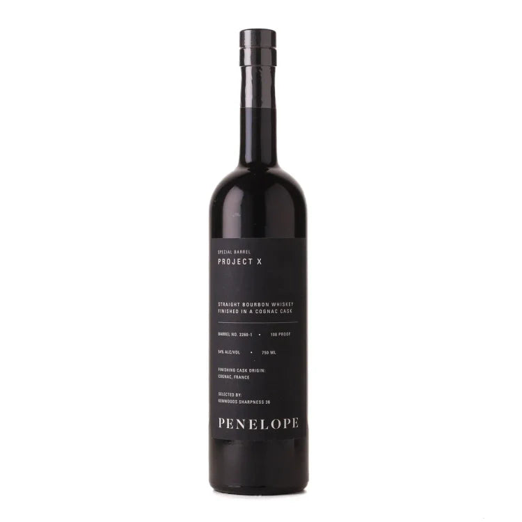 Penelope Project X Cognac Finished Straight Bourbon Whiskey 750ml