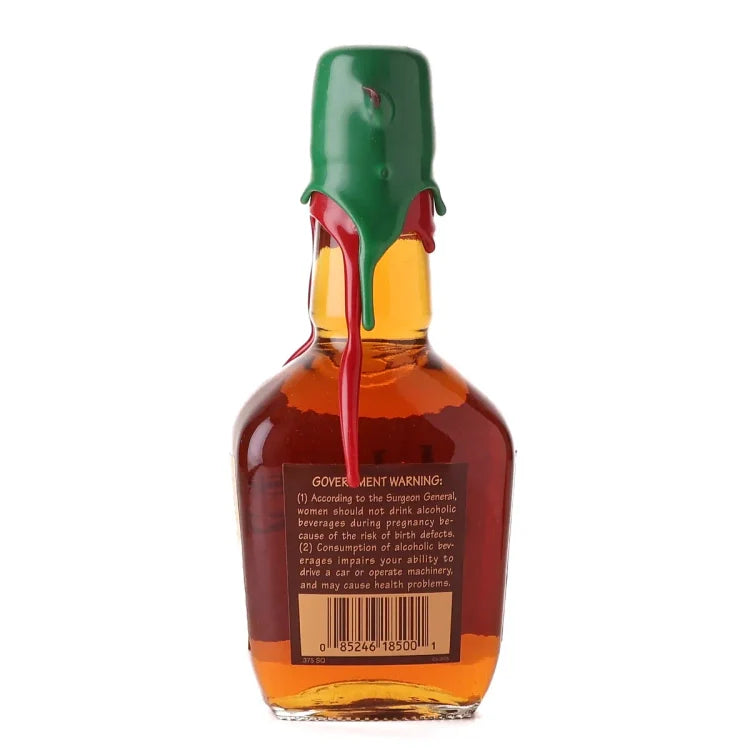 Maker's Mark Special Edition Green & Red Kentucky Straight Bourbon Whisky Signed 375ml