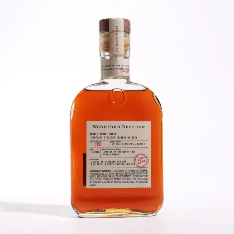 2018 Woodford Reserve Distillery Series Double Double Oaked Straight Bourbon Whiskey 375ml