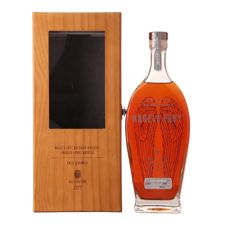 2017 Angel's Envy Cask Strength Port Wine Barrel Finish Kentucky Straight Bourbon Whiskey 750ml