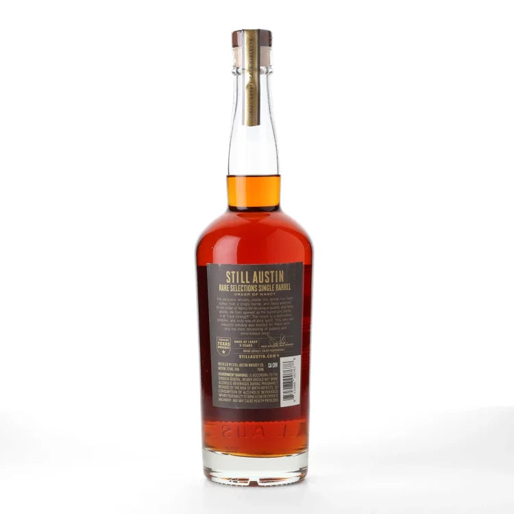 Still Austin Oaxacan Green Corn Order of Nancy Private Barrel Straight Whiskey 750ml