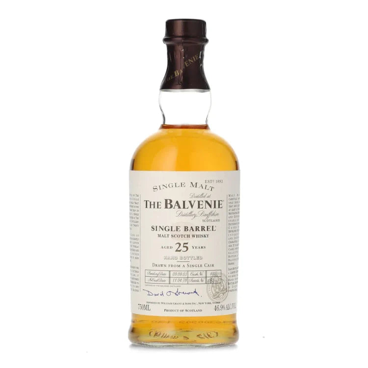 Balvenie 1978 Single Barrel Traditional Oak 25 Year Old Malt Scotch Whisky 750ml