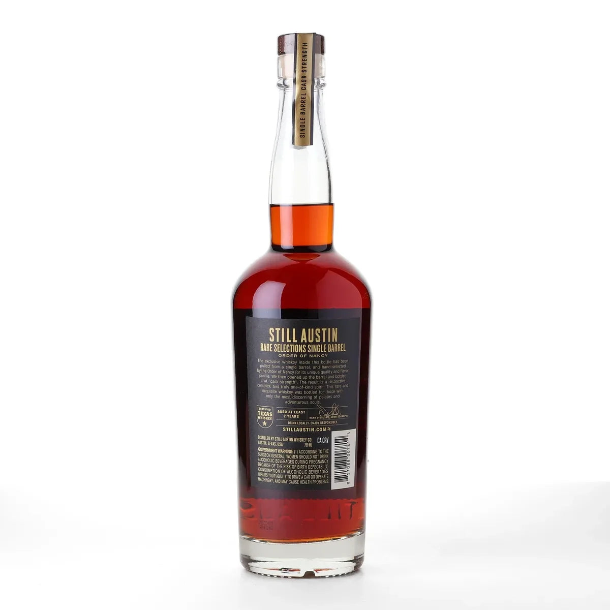 Still Austin Order of Nancy Double Oaked Yellow Corn Straight Bourbon Whiskey 750ml