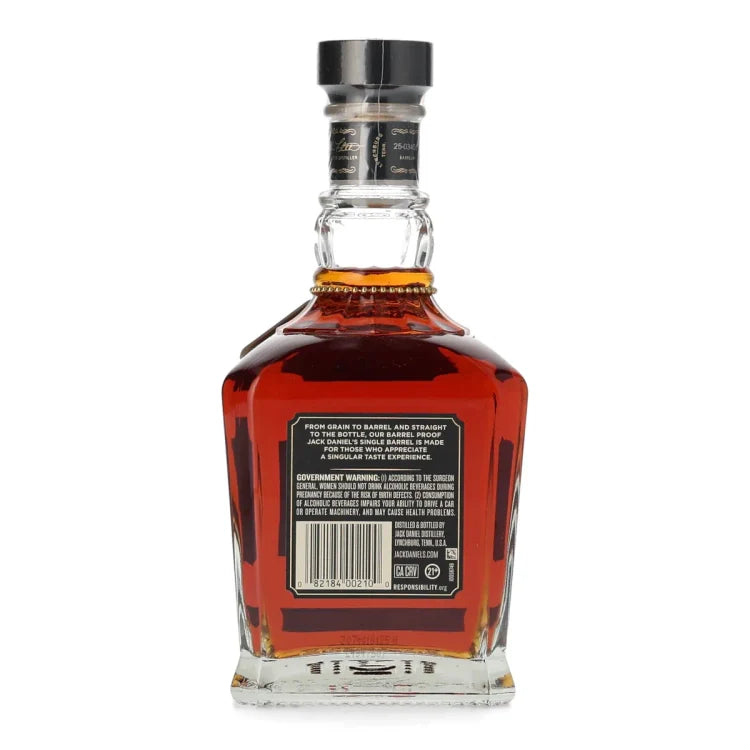 Jack Daniel's Single Barrel Barrel Proof Heroes Selection JB & LB McGowan Whiskey 750ml