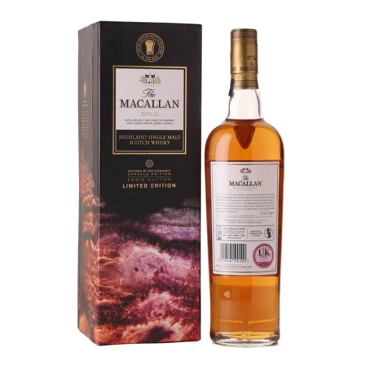 The Macallan Gold Masters of Photography Ernie Button Single Malt Scotch Whisky 700ml