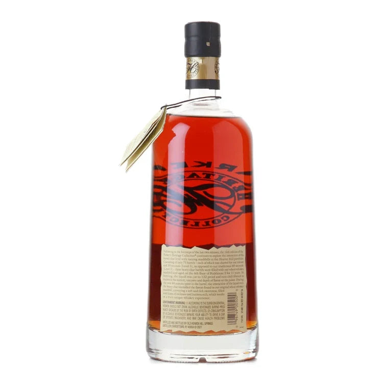 2021 Parker's Heritage Collection 15th Edition Heavy Char Barrels 11 Year Old Kentucky Straight Wheat Whiskey 750ml