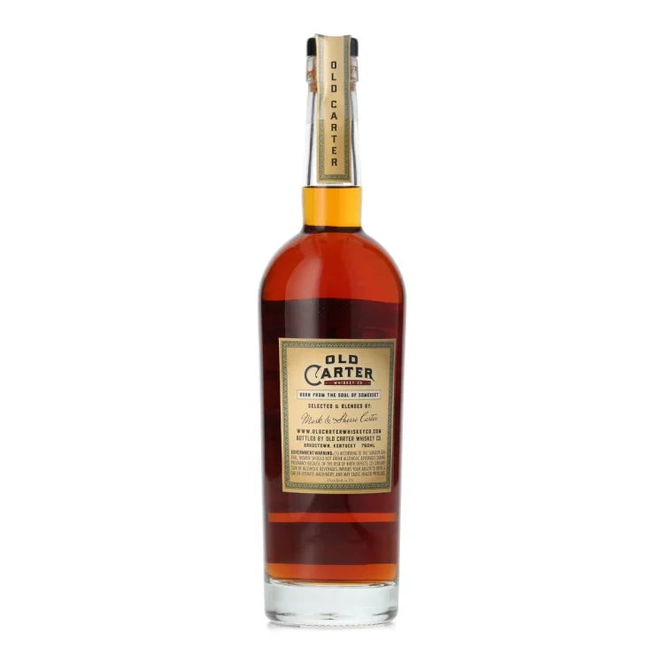 Old Carter Batch 1 Barrel Strength Straight Rye Whiskey 750ml