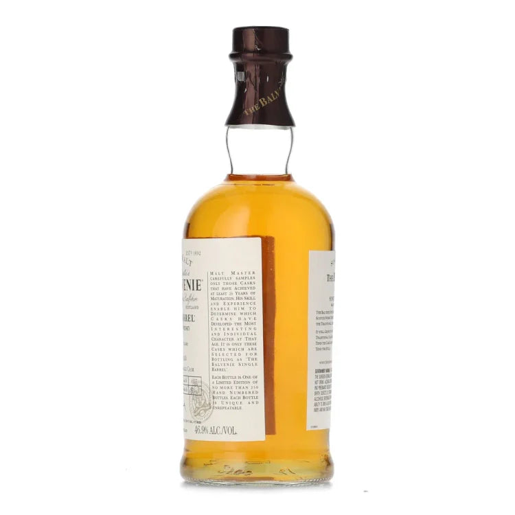 Balvenie 1978 Single Barrel Traditional Oak 25 Year Old Malt Scotch Whisky 750ml