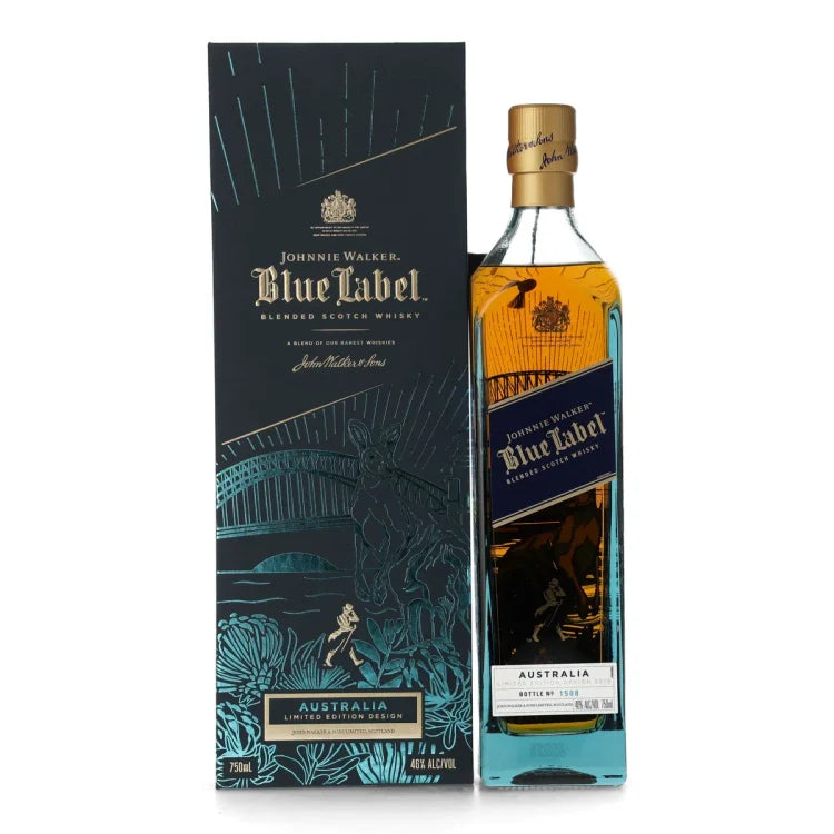 2019 Johnnie Walker Blue Label Australia Limited Edition Blended Scotch Whisky 750ml