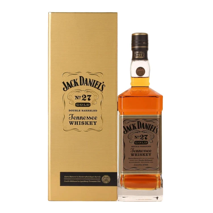 Jack Daniel's No. 27 Gold Double Barreled In Maple Barrels Tennessee Whiskey 700ml
