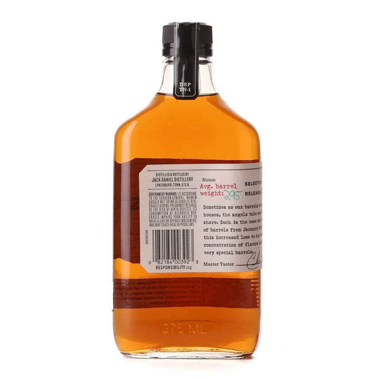 Jack Daniel's Tennessee Tasters Selection High Angel's Share Barrels Straight Whiskey 375ml