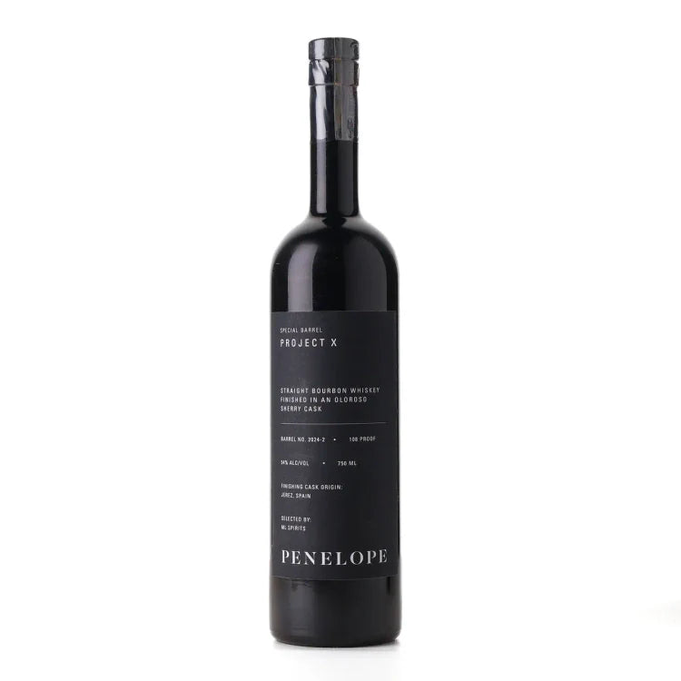 Penelope Project X Oloroso Sherry and Cognac Cask Finished Straight Bourbon Whiskey 750ml