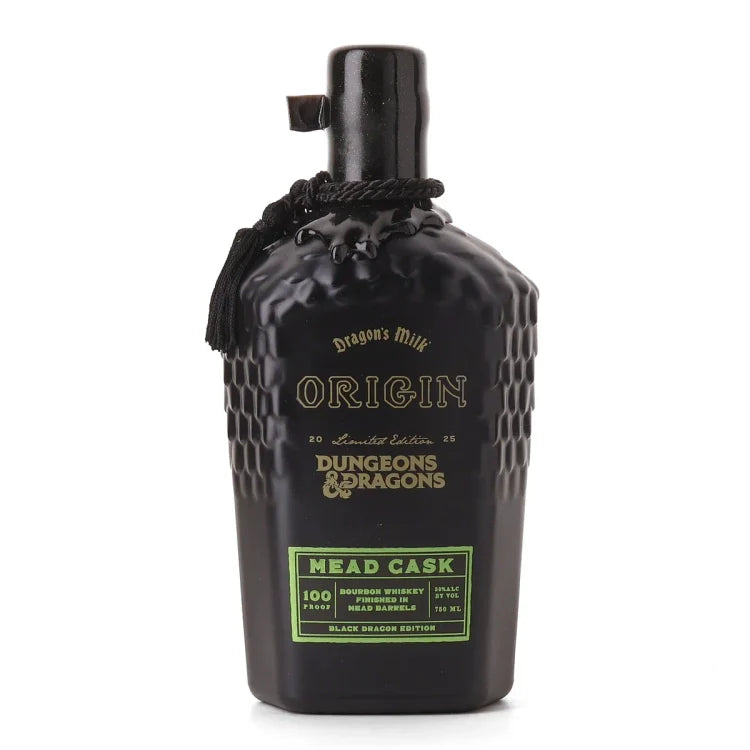 2025 New Holland Brewing Dragon's Milk X Dungeon & Dragons Origin Black Dragon Edition Mead Cask Finish Bourbon Whiskey 750ml