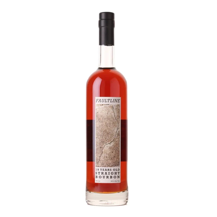 Faultline 19 Year Old Cask Strength Straight Bourbon Whiskey 750ml