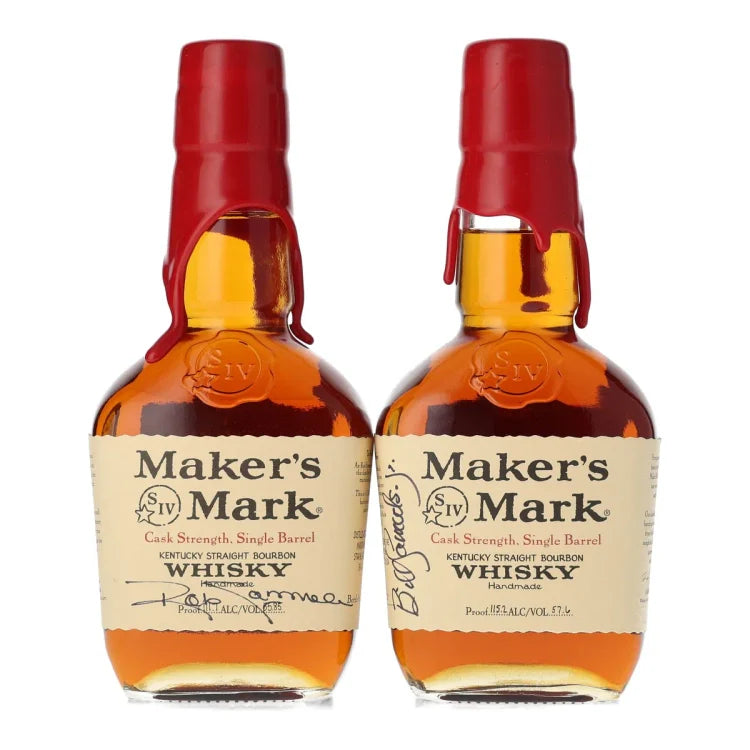 Maker's Mark Generation to Generation Wooden Display Kentucky Straight Bourbon Whisky 375ml
