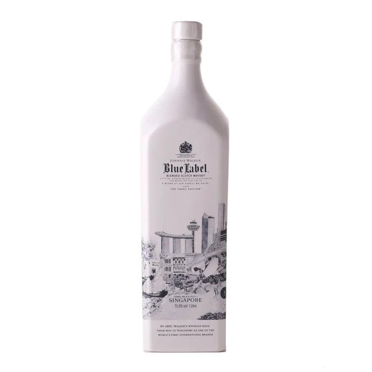 Johnnie Walker Singapore The Casks Edition Blended Scotch Whisky 1Lt