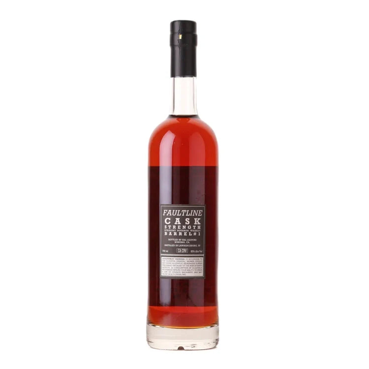 Faultline 19 Year Old Barrel 1 Cask Strength Straight Bourbon Whiskey 750ml