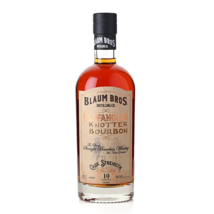 Blaum Bros. Oldfangled Knotter 10 Year Old Cask Strength Bourbon Whiskey 750ml