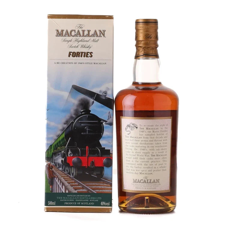 Macallan Travel Decades Series Forties Single Malt Scotch Whisky 500ml