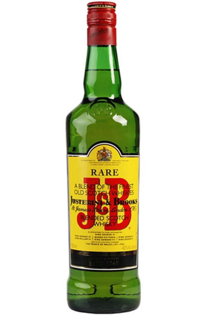 J&B Justerini & Brooks Rare Blended Scotch Whisky 750ml
