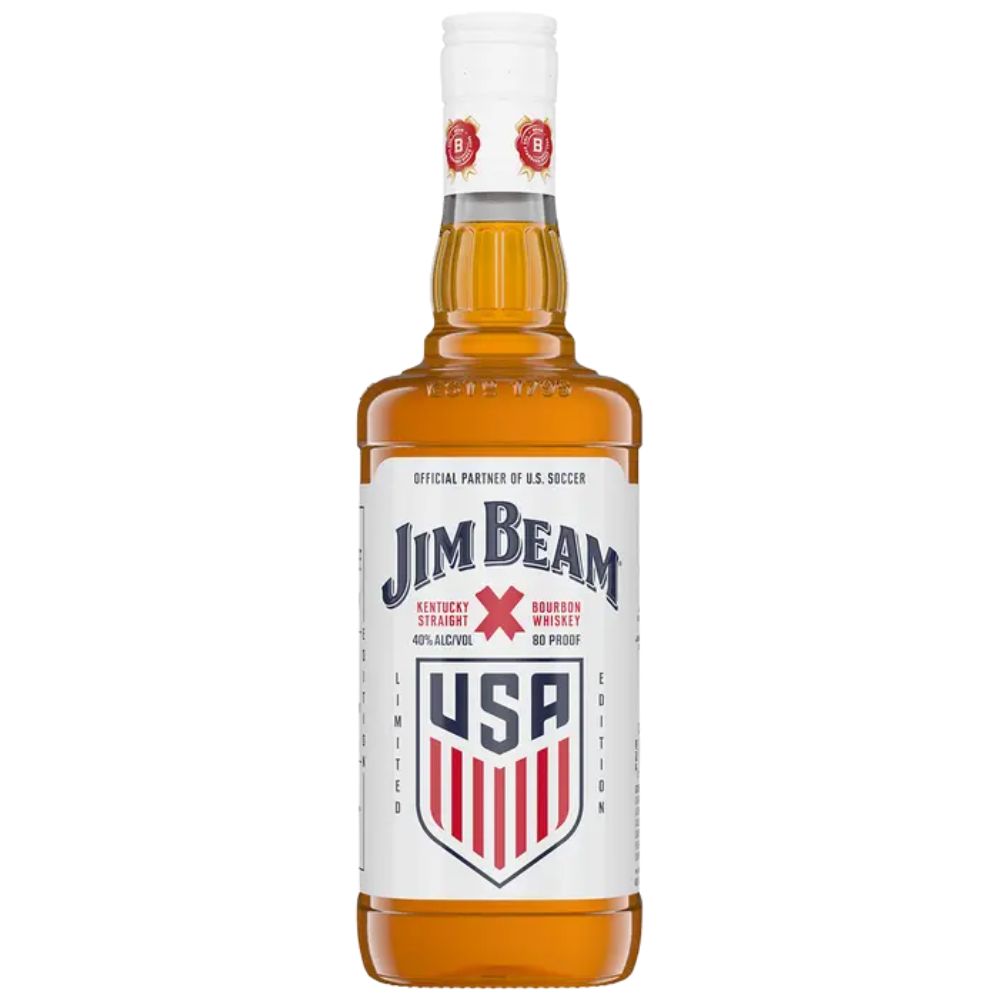 Jim Beam Limited Edition US Soccer Kentucky Straight Bourbon Whiskey 750ml